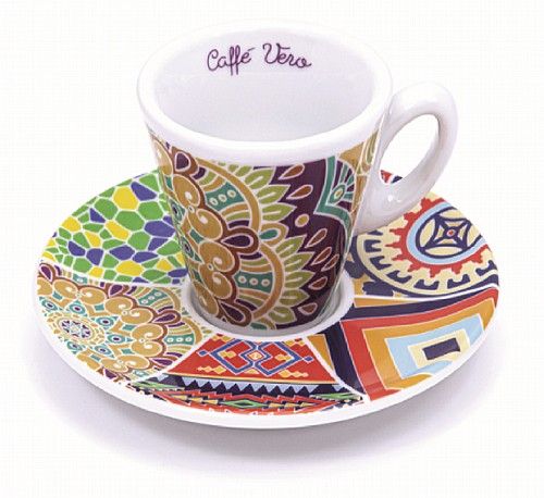 סט 6 כוסות אספרסו מעוצבות מבית CAFE VERO