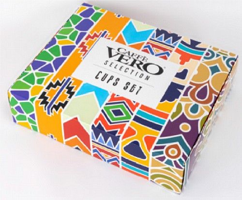 סט 6 כוסות אספרסו מעוצבות מבית CAFE VERO