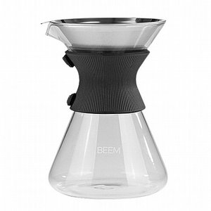 פור אובר מזכוכית לקפה פילטר 6 כוסות BEEM POUR OVER