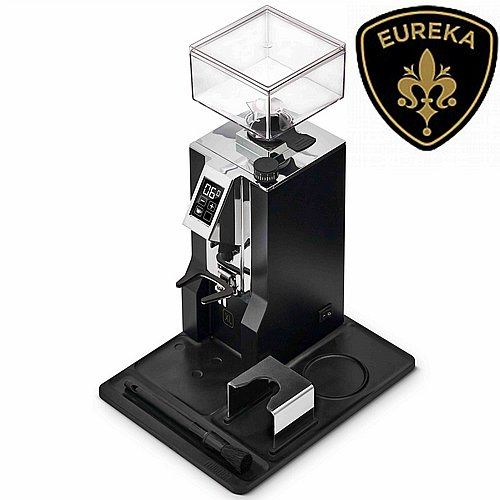 מטחנת קפה מקצועית אוריקה EUREKA MIGNON XL + משטח גומי ומעמד דחיסה מסדרת EUREKA ORO