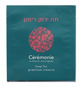 25 שקיקי תה Ceremonie - ירוק רימון