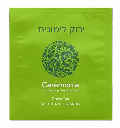 25 שקיקי תה Ceremonie - ירוק לימונית