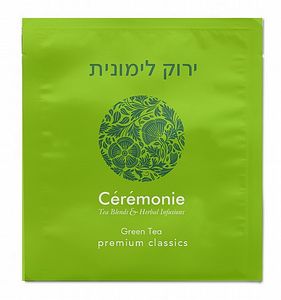 25 שקיקי תה Ceremonie - ירוק לימונית