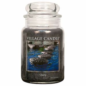 נר ריחני של Village Candle-Clarity (גדול)- מבצע- 2 נרות ב- 199 ש"ח בלבד!