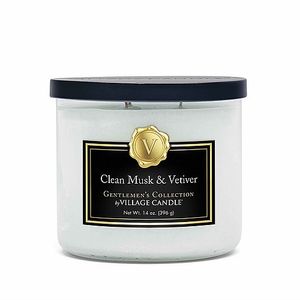 נר ריחני Clean Musk & Vetiver Bowl Gentlemen