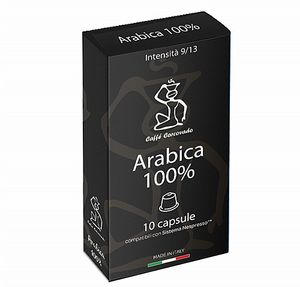 מבצע קפסולות Nero Nobile 100% arabica - תואם נספרסו