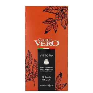קפסולות CAFE VERO- VITTORIA תואם נספרסו (10 יח
