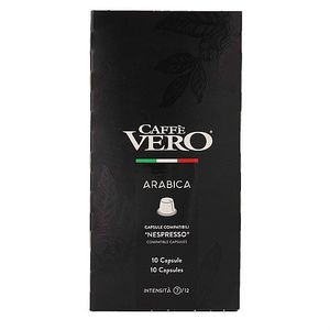 קפסולות CAFE VERO- ARABICA- תואם נספרסו (10 יח