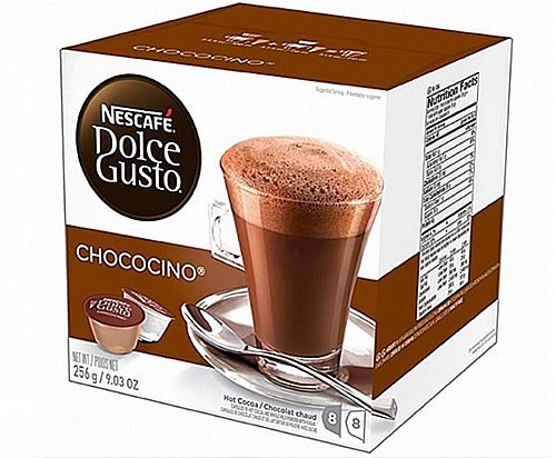 16 קפסולות Lavazza למכונות דולצ`ה גוסטו Lavazza Espresso Chococcino Dolce Gusto