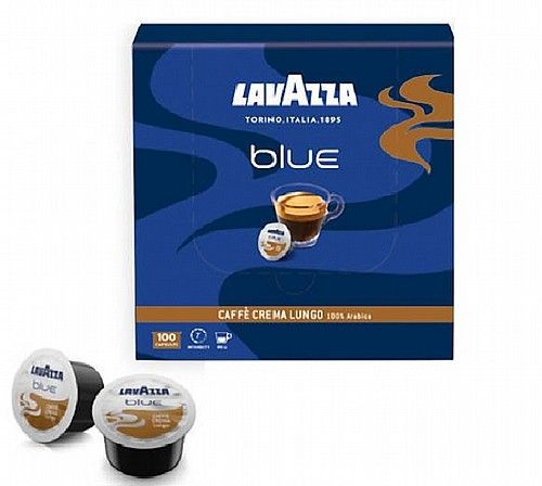100 קפסולות Lavazza Blue Caffe Crema Lungo