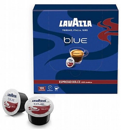 100 קפסולות Lavazza Blue Dolce