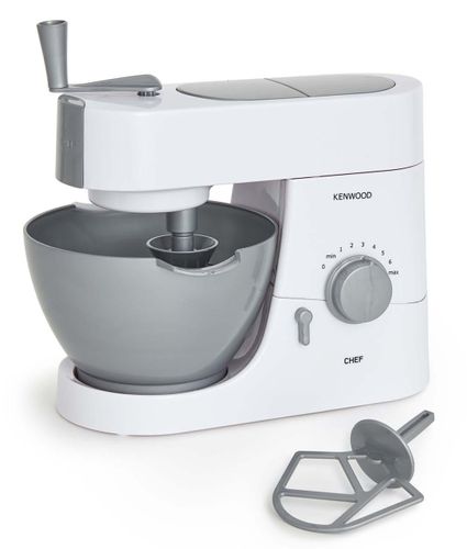 מיקסר לילדים דמוי דגם טיטניום מבית Kenwood עם מנוע חשמלי ואפשרות הפעלה ידנית