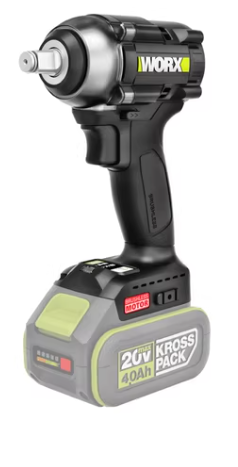 גוף מפתח רטיטה נטען 20V דגם WE272.9 מבית WORX