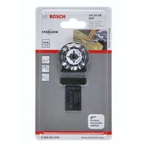 להב לחיתוך עץ ומתכת רוחב 20 ממ למולטיטול BOSCH