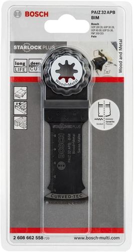להב ישרה שפיץ 50X32 מ”מ PAIZ 32 APB לעץ למולטיטול BOSCH