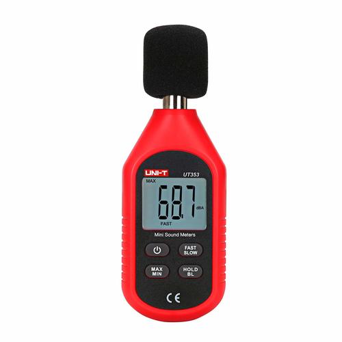 מד רעש / עוצמת צליל (דציבל) 30-130dB UT353 תוצרת UNI-T