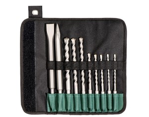 סט אזמלים ומקדחים SDS METABO - 10 יחידות