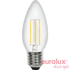 לד נר דמוי להט 5W E27 2700K ניתן לעמעום יורולוקס