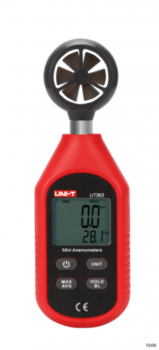 מד רוח מונה מהירות רוח וטמפרטורה תוצרת UNI-T
