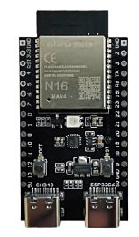 מודול פיתוח 16MB  ESP32 C6 WiFi+Bluetooth 