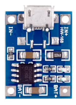 מודול טעינה 1A לסוללות TP4056 TC4056  LIPO