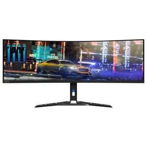 מסך מחשב Lenovo R45w-30 44.5" VA Ultra-wide Curved Gaming Monitor - 67B1GAC3IS 