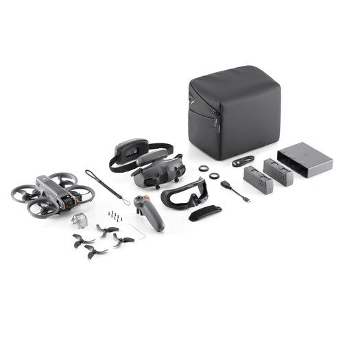 רחפן DJI AVATA 2 FLY MORE COMBO עם 3 סוללות