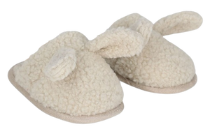 נעלי בית BUNNY מבד פופי רך, נעים ומחמם - מידה 27