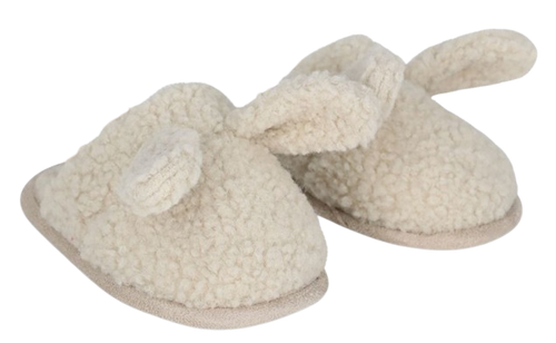 נעלי בית BUNNY מבד פופי רך, נעים ומחמם - מידה 28