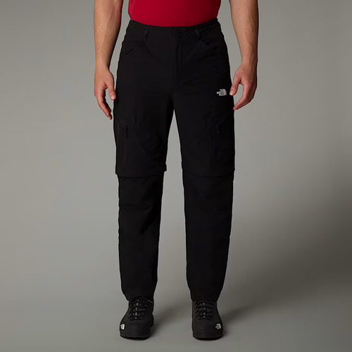 מכנסיים מתקצרים גברים Men’s Exploration Convertible Tapered Trousers שחור מבית The North Face