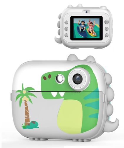 מצלמה דיגיטלית מדפיסה לילדים עם וידאו, מסך 