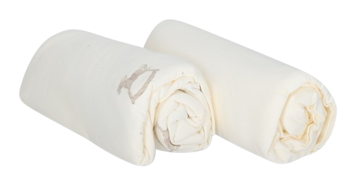 זוג סדינים למיטת תינוק 100% כותנה ג'רזי מקולקציית וינטג' - שמנת סוס נדנדה