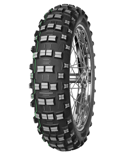 צמיג אחורי מיטאס (פס ירוק) מידה 140/80-18  MITAS TERRA FORCE-EF Super light