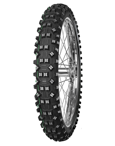 צמיג קדמי מיטאס (פס ירוק) מידה 90/90-21  MITAS TERRA FORCE-EF Super light