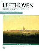 ספר תווים Beethoven: Eleven Bagatelles, Opus 119 for the Piano
