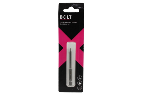 מקדח זכוכית מקצועי ק.ביט 8 מ״מ BOLT GDB8