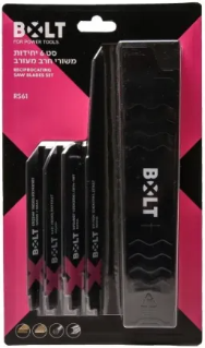 סט 6 להבים למסור חרב עץ+מתכת RS61