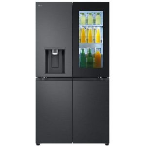 מקרר ‏מקפיא תחתון LG GR930BINS ‏ נירוסטה מושחרת