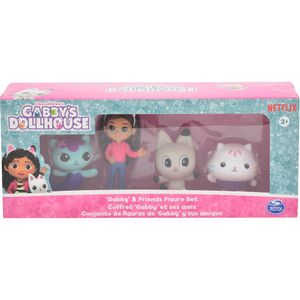 מארז 4 דמויות מתכנית הילדים בית הבובות של גבי