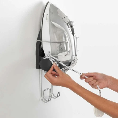 מתקן לתליית קרש גיהוץ ומגהץ על הקיר Brabantia 04