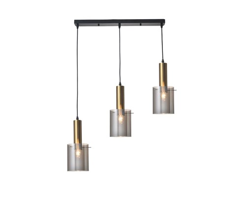 3 תלוי זכוכית עתיק E27 3X60W