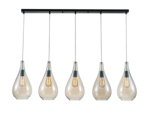 5 תלוי עתיק על בסיס E27 5X60W