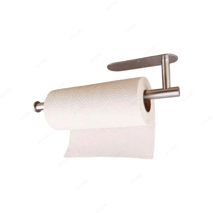 מחזיק נייר למטבח הדבקה דגם H06 ניקל מוברש 