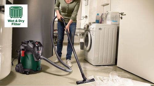 שואב אבק חשמלי יבש/רטוב ADVANCED VAC20 בוש Bosch