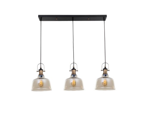 3 תלוי על בסיס קוניאק עתיק E27 3X40W