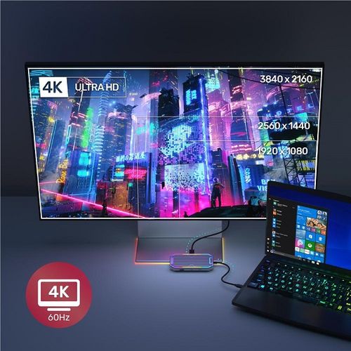 תחנת עגינה  Unitek D11209A uHUB S7+ 7 in 1
