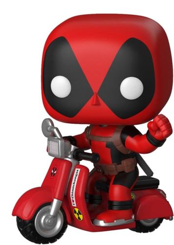 בובת פופ:  Ride Marvel: Deadpool on Scooter - דדפול על אופנע