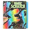 חוברת גירוד - דינוזאורים magic acrstch
