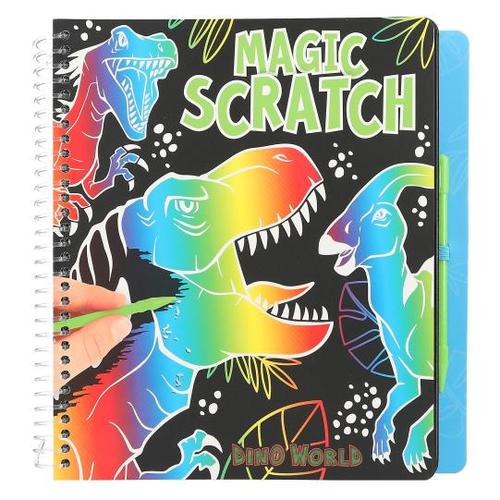 חוברת גירוד - דינוזאורים magic acrstch