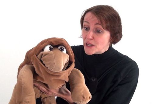 LIVING PUPPET בובת צב W123